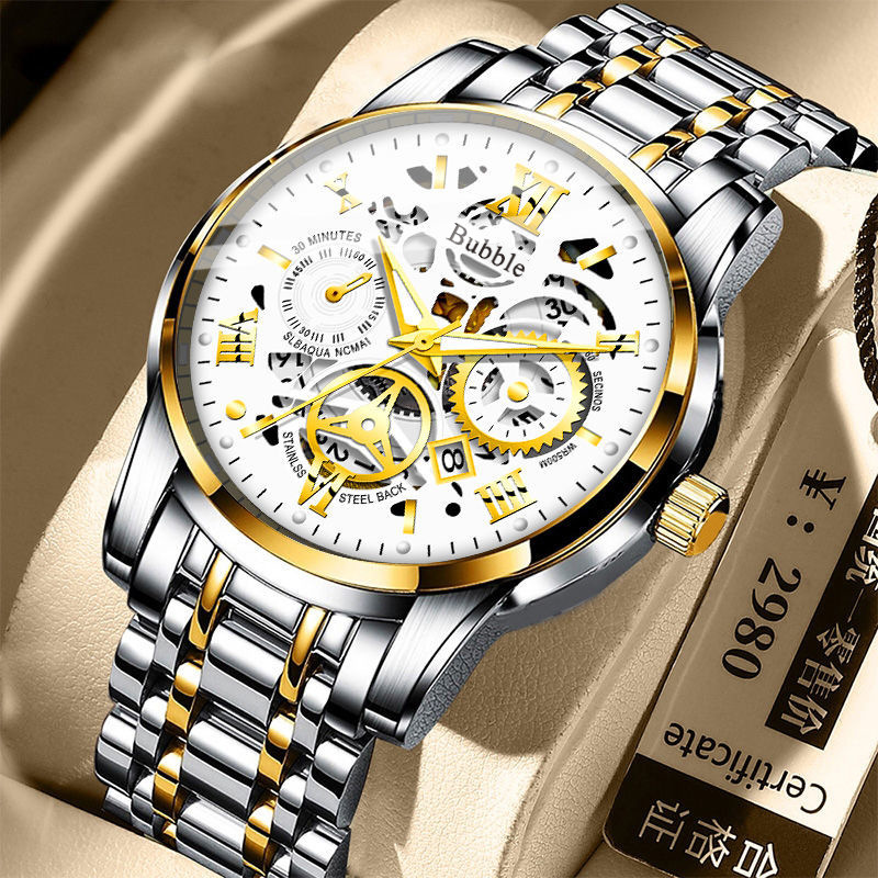 UTHAI 腕時計男性用トレンディなハイエンドライト高級多用 - Patek Philippe Watch Nautilus のレビューと価格