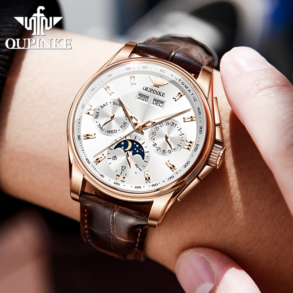 OUPINKE 3189 クラシックメンズウォッチ オリジナ - Seiko Watch Presage のレビューと価格