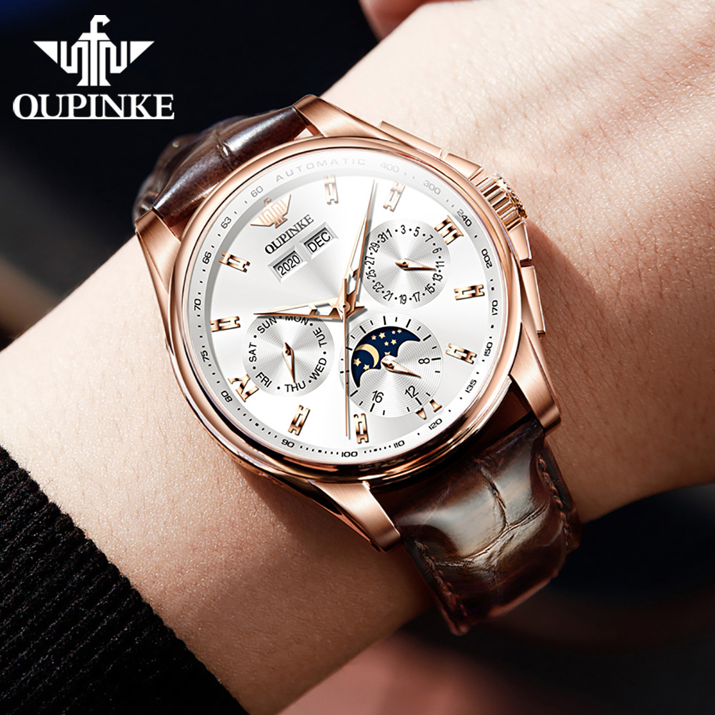 OUPINKE 3189 クラシックメンズウォッチ オリジナ - Seiko Watch Presage のレビューと価格
